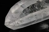 Striated Lemurian Quartz Crystal - Brazil #212546-3